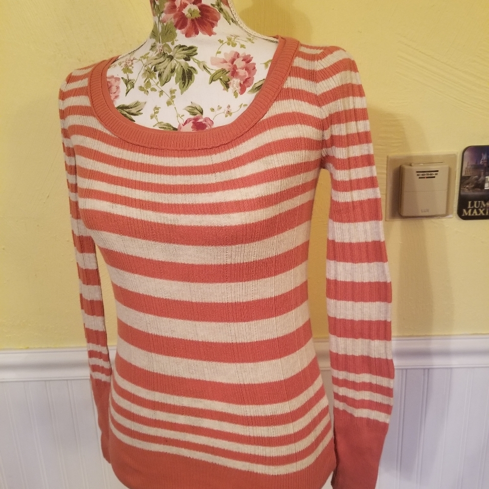 Striped mudd light sweater